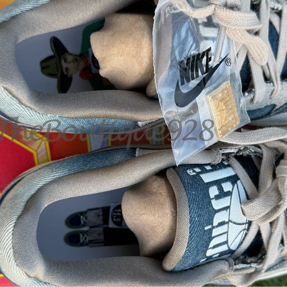 NIGO® × Levi's × Nike Air Force 3 Low HQ0262-001 Men's US 11.5 NEW - Picture 4 of 9